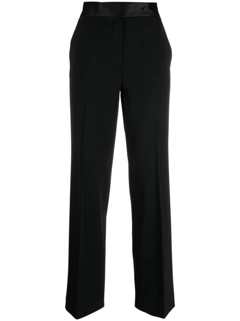 Antonelli asymmetric front-button tailored trousers - Black von Antonelli