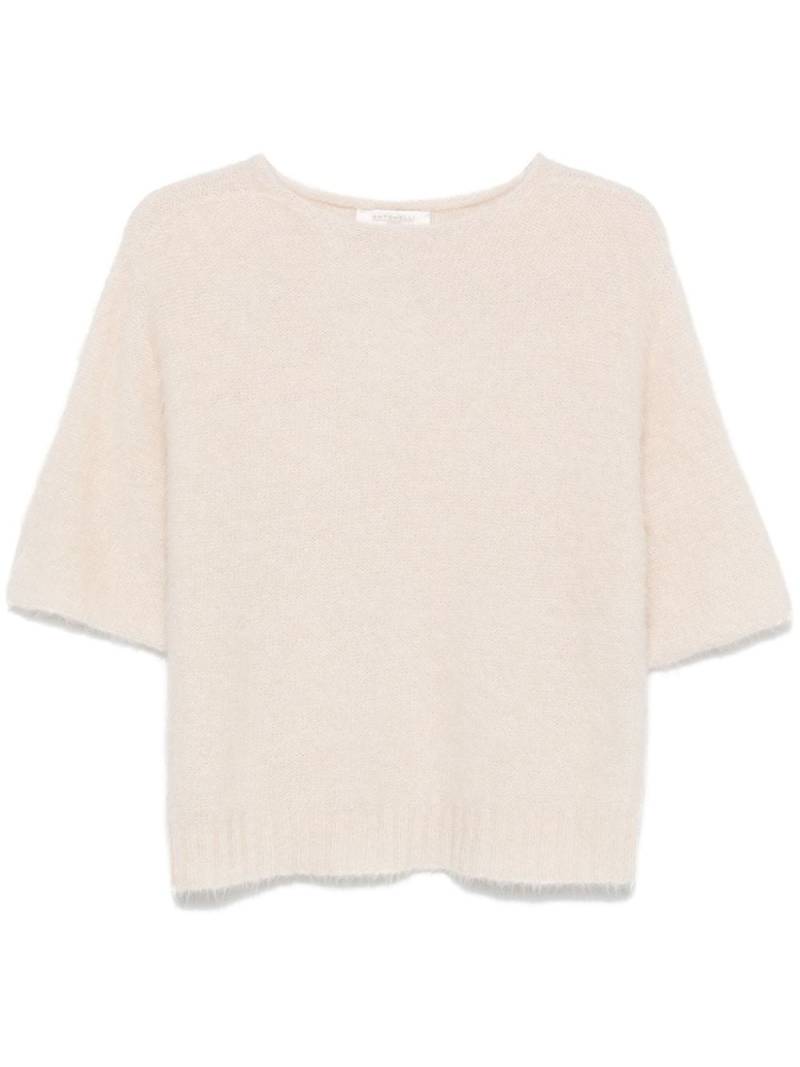 Antonelli brushed-finish sweater - Neutrals von Antonelli