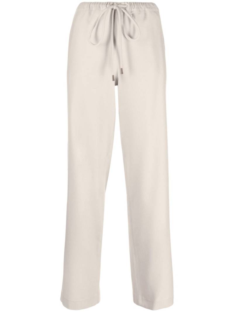 Antonelli drawstring-waist wool blend track pants - Neutrals von Antonelli