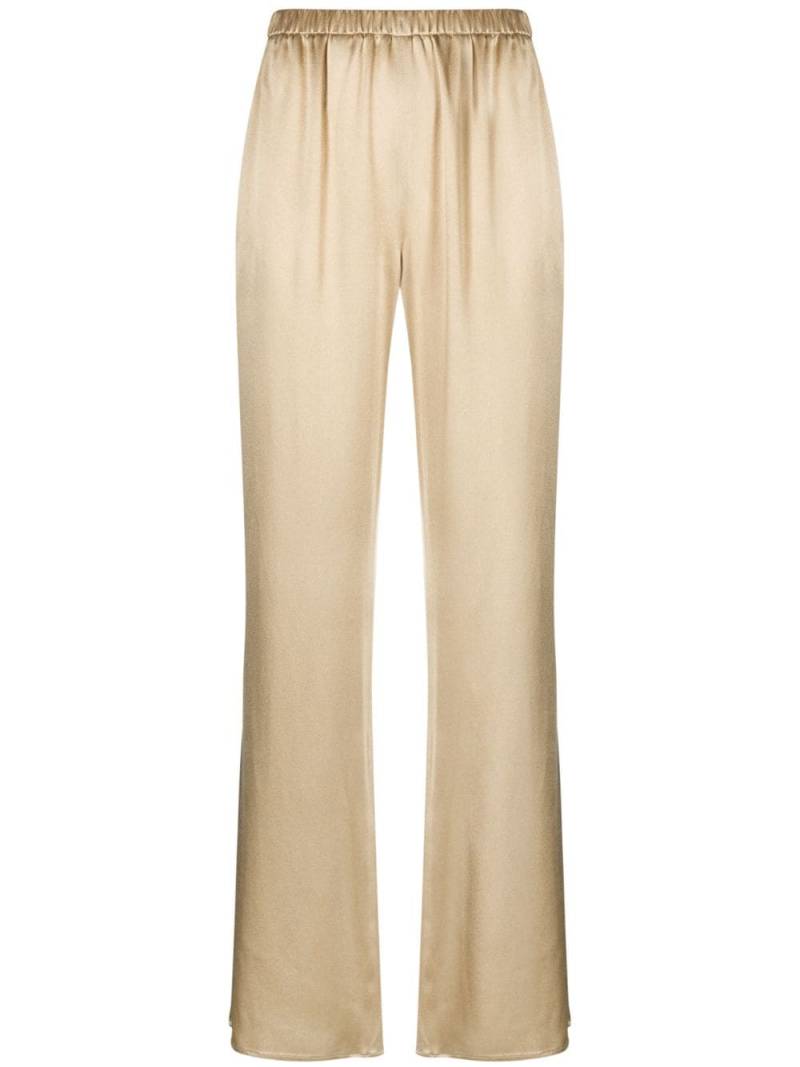 Antonelli elasticated straight-leg trousers - Yellow von Antonelli