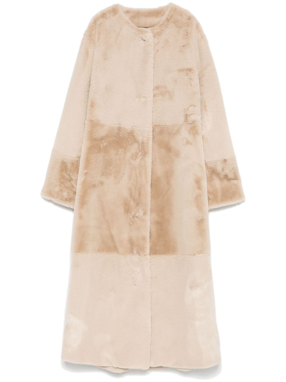 Antonelli faux-fur coat - Neutrals von Antonelli