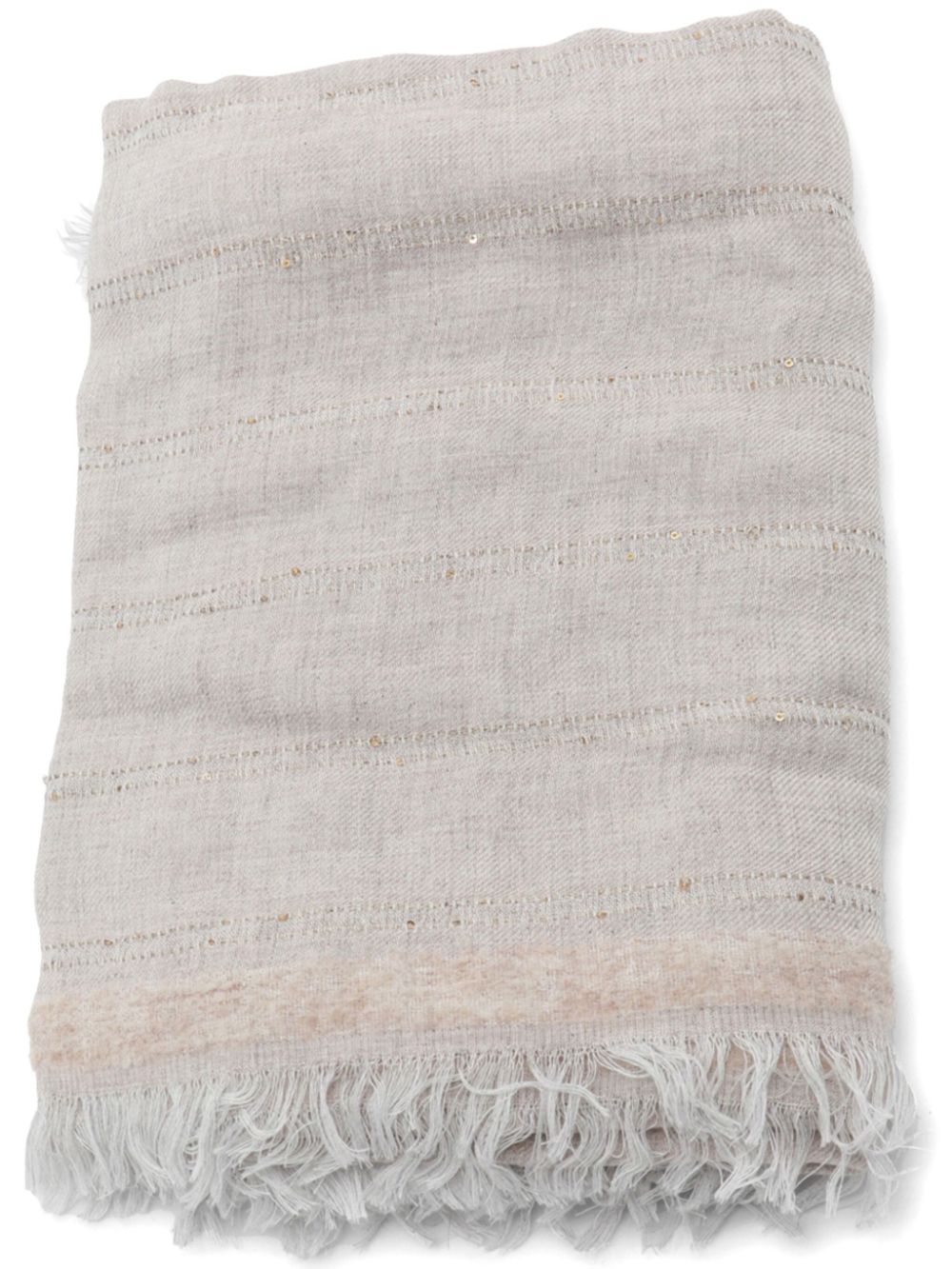 Antonelli fine-knit scarf - Neutrals von Antonelli