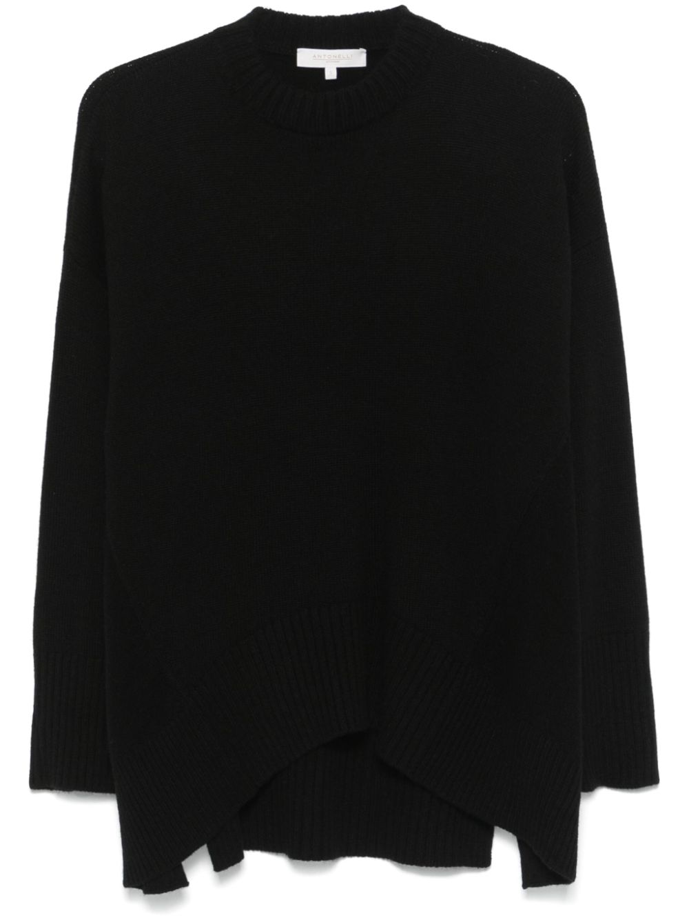 Antonelli fine-knit sweater - Black von Antonelli