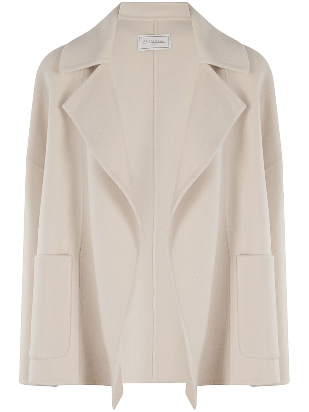 Antonelli long sleeve coat - Neutrals von Antonelli