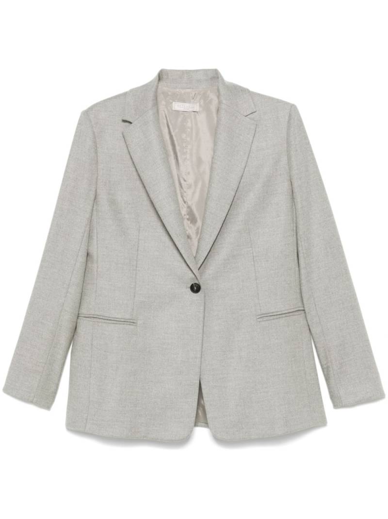 Antonelli mélange-effect blazer - Grey von Antonelli