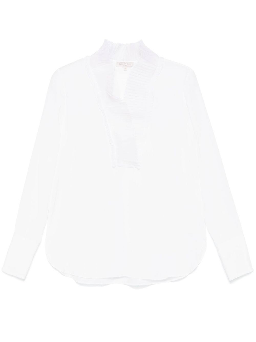 Antonelli pleat-detail shirt - White von Antonelli