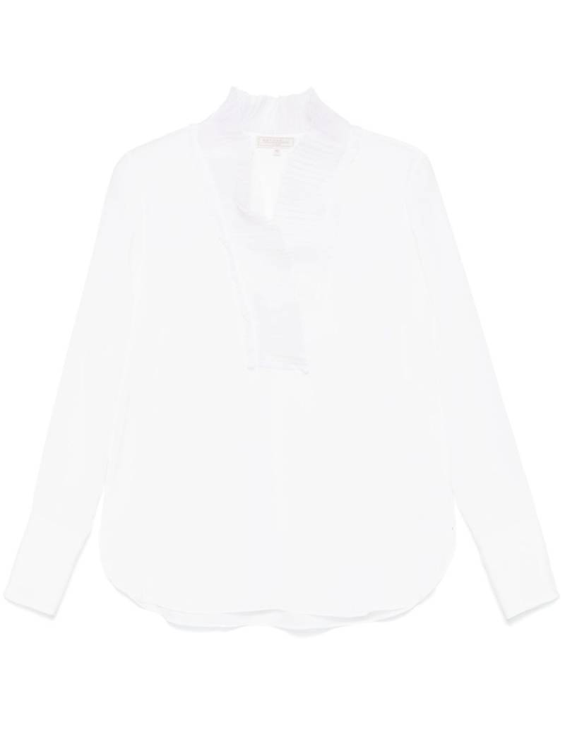 Antonelli pleat-detail shirt - White von Antonelli