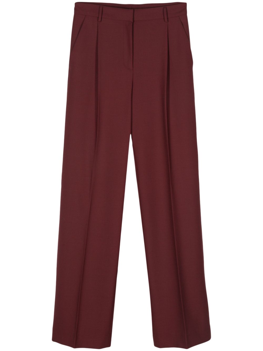 Antonelli pleat-detail trousers - Red von Antonelli