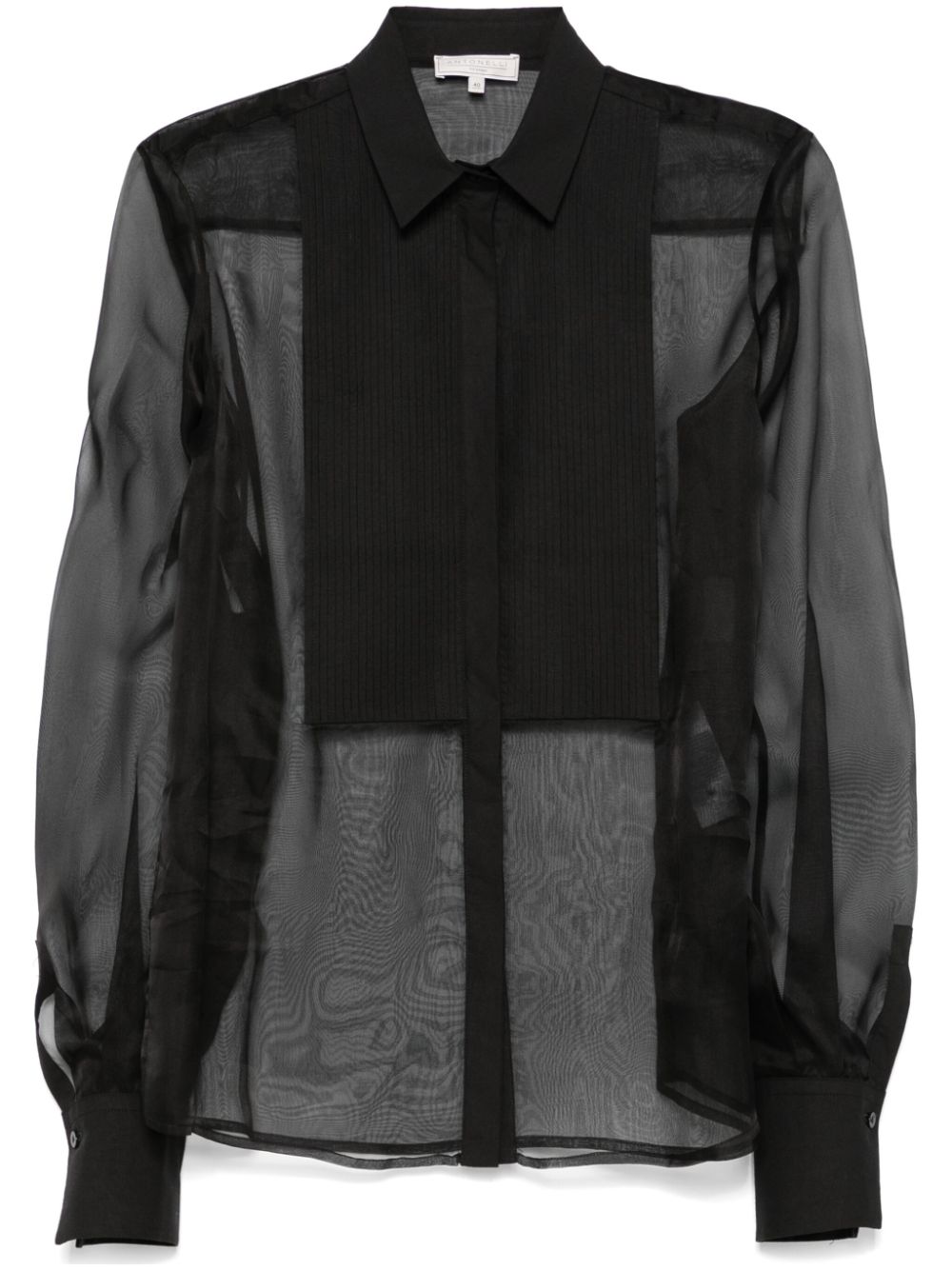 Antonelli silk shirt - Black von Antonelli