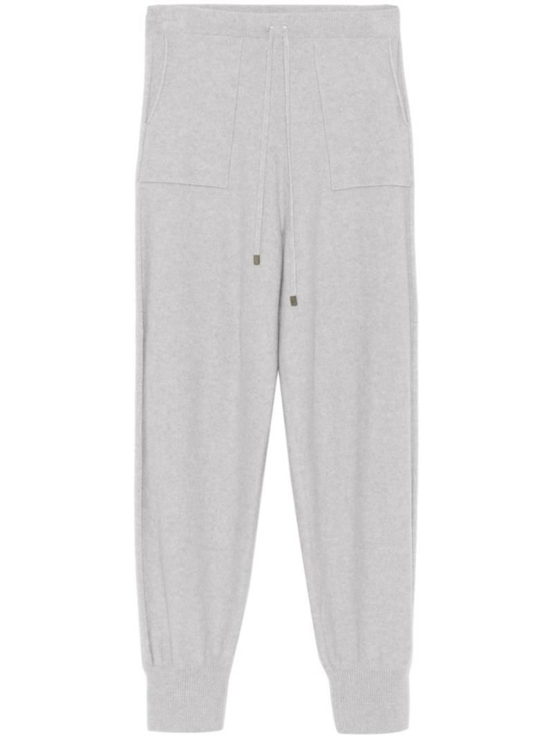 Antonelli tapered knitted trousers - Grey von Antonelli