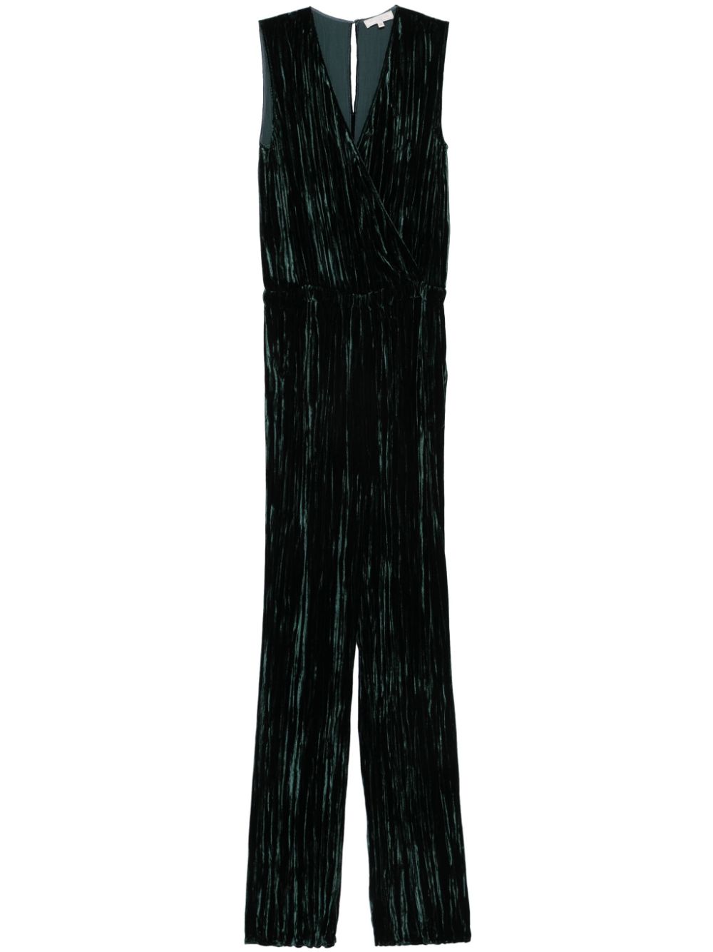 Antonelli velvet jumpsuit - Green von Antonelli