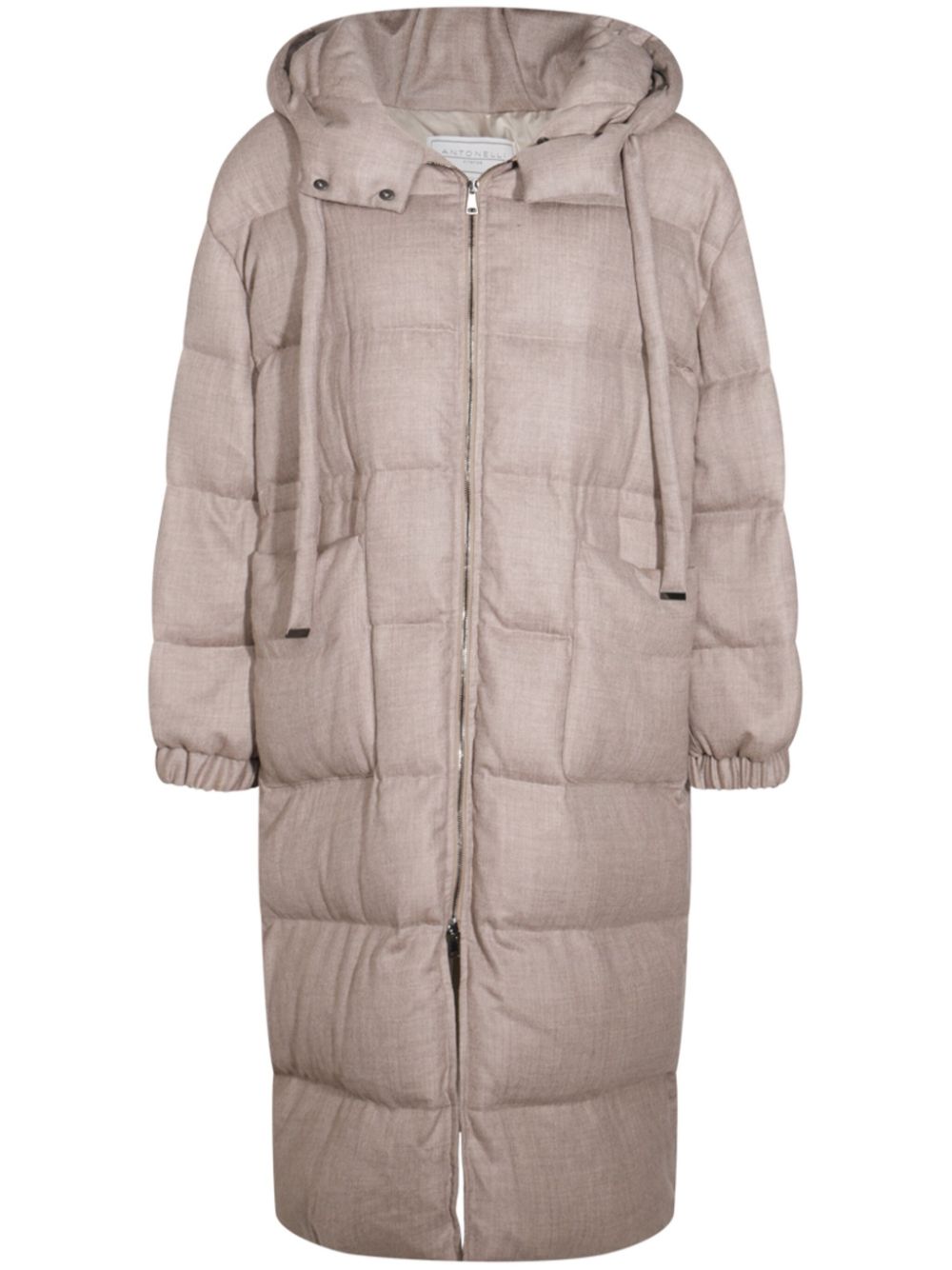 Antonelli virgin wool coat - Neutrals von Antonelli