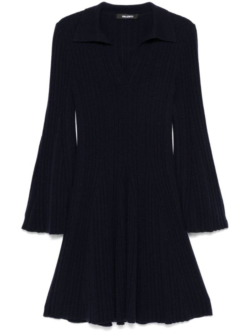 Antonino Valenti Hester midi dress - Blue von Antonino Valenti