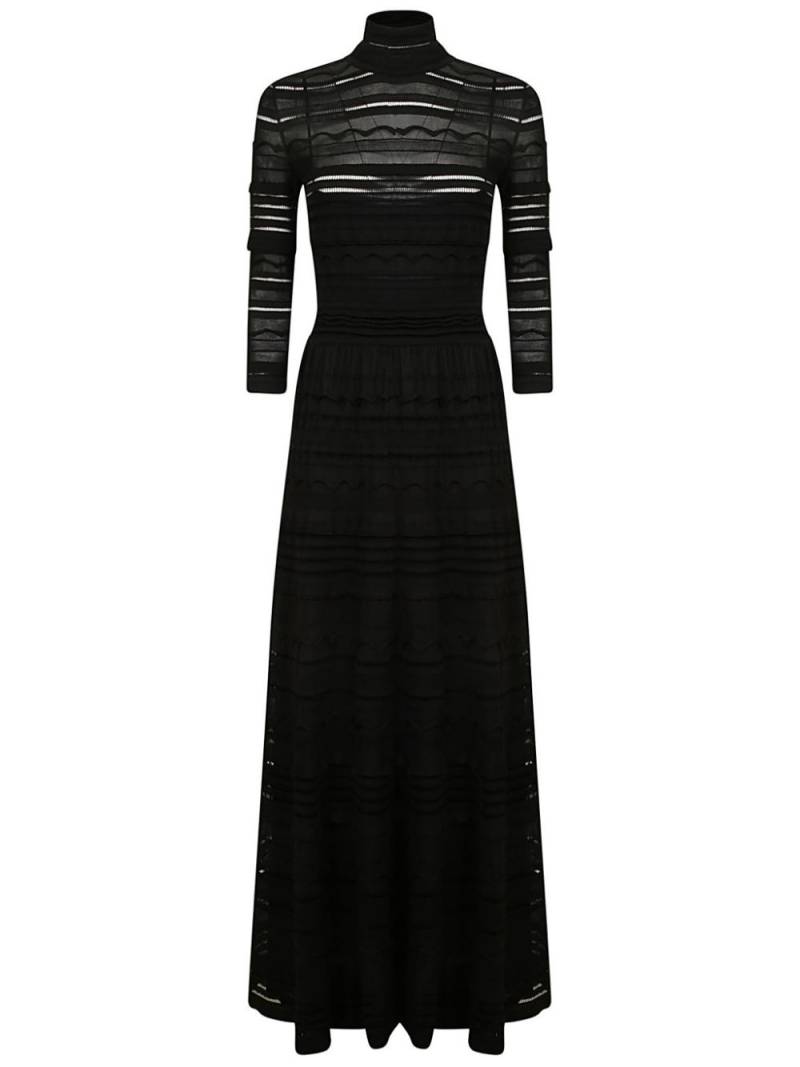 Antonino Valenti knitted maxi dress - Black von Antonino Valenti