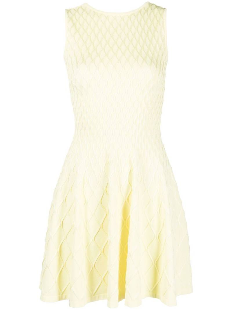 Antonino Valenti sleeveless knitted dress - Yellow von Antonino Valenti