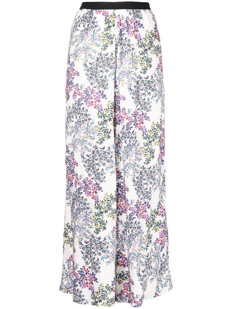 Antonio Marras floral wide-leg trousers - White von Antonio Marras