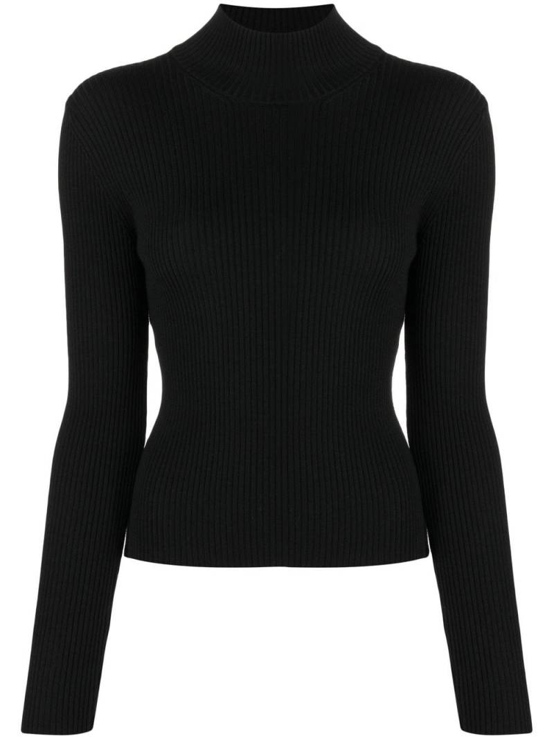 Antonio Marras ribbed roll-neck jumper - Black von Antonio Marras