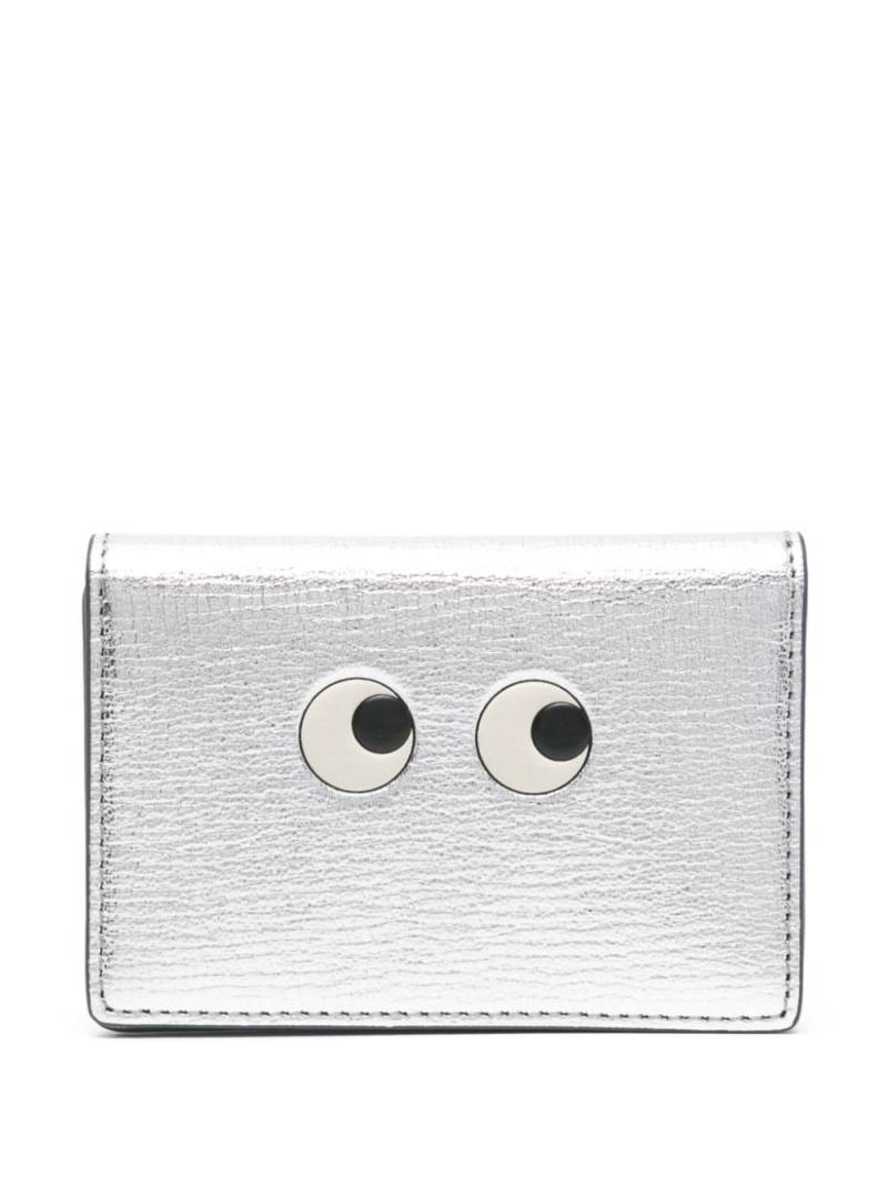 Anya Hindmarch Eyes card holder - Silver von Anya Hindmarch