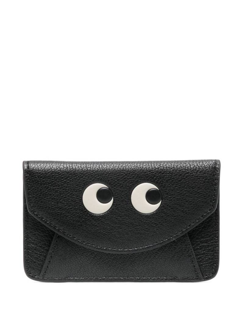 Anya Hindmarch Eyes sticker wallet - Black von Anya Hindmarch