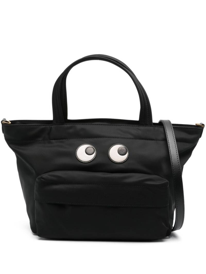 Anya Hindmarch Mini Eyes tote bag - Black von Anya Hindmarch