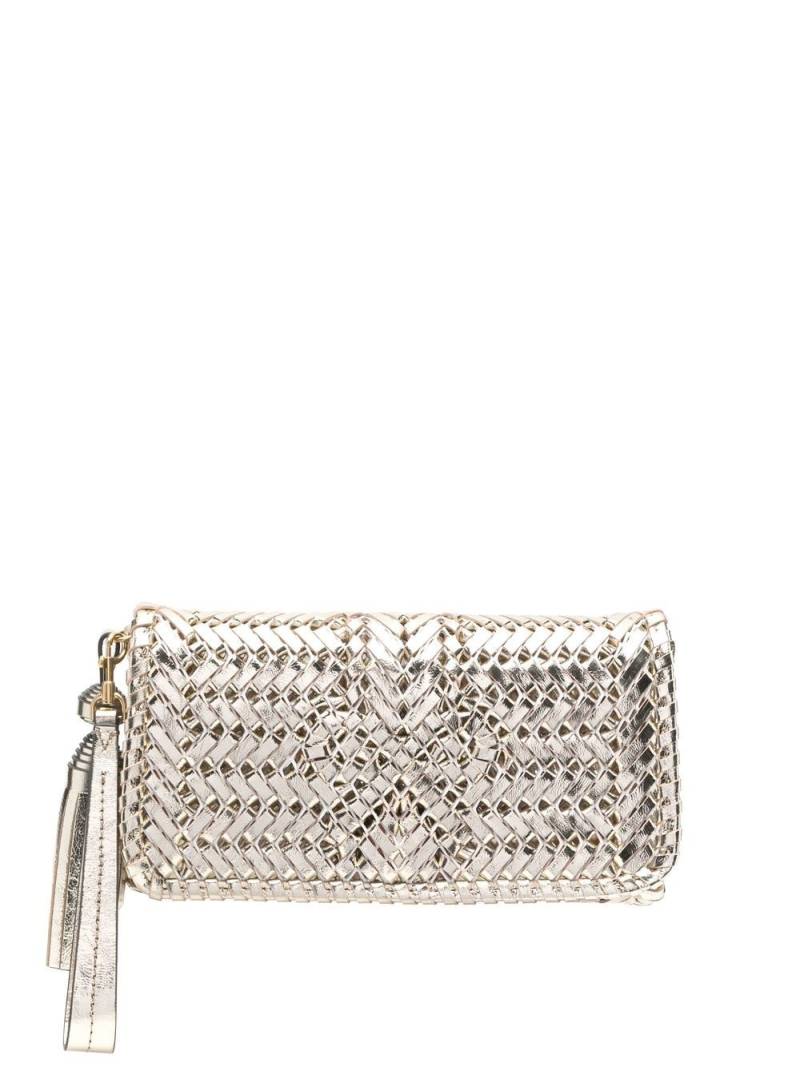 Anya Hindmarch Neeson leather clutch bag - Gold von Anya Hindmarch