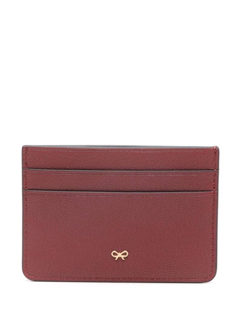 Anya Hindmarch Peeping Eyes card holder - Red von Anya Hindmarch