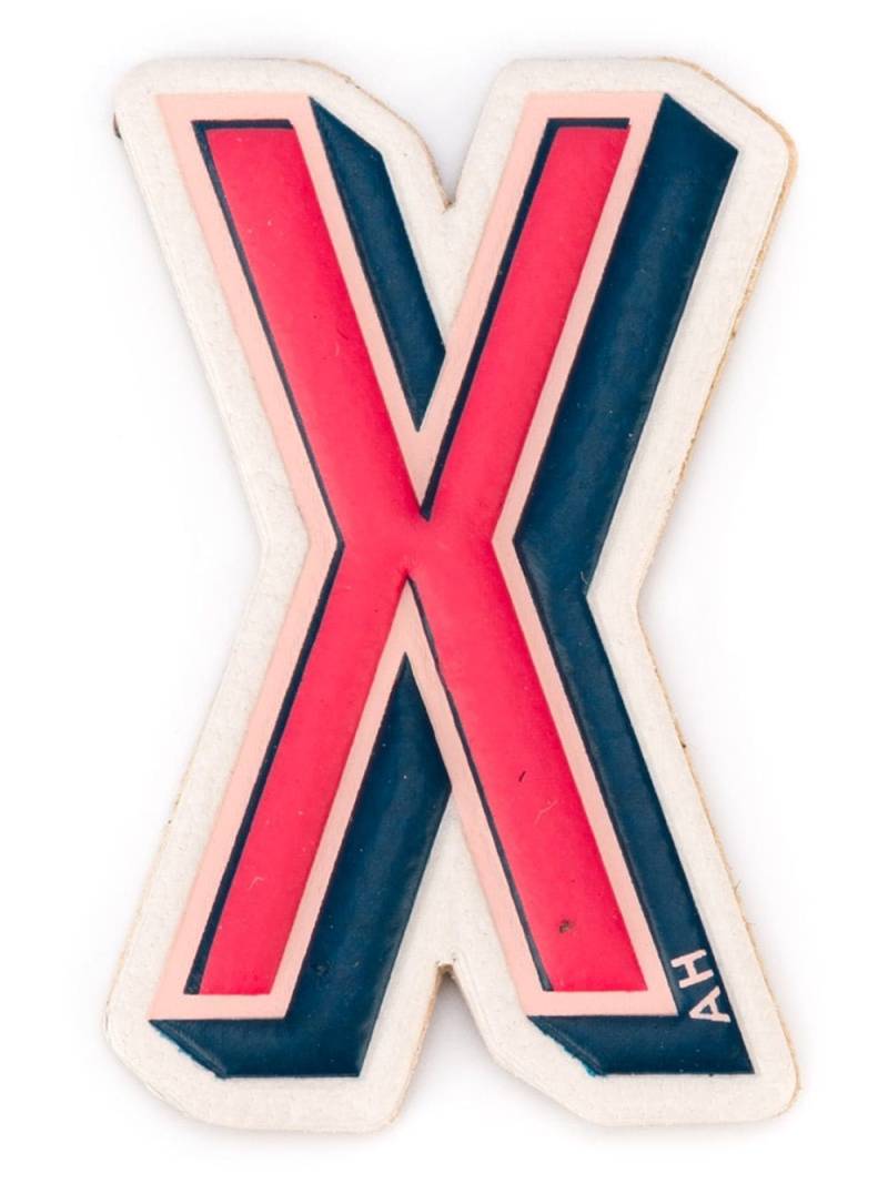 Anya Hindmarch 'X' sticker - Red von Anya Hindmarch