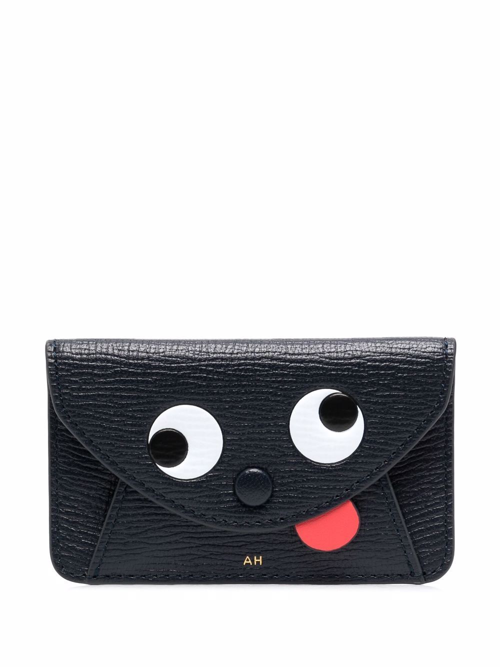 Anya Hindmarch Zany envelope leather wallet - Blue von Anya Hindmarch