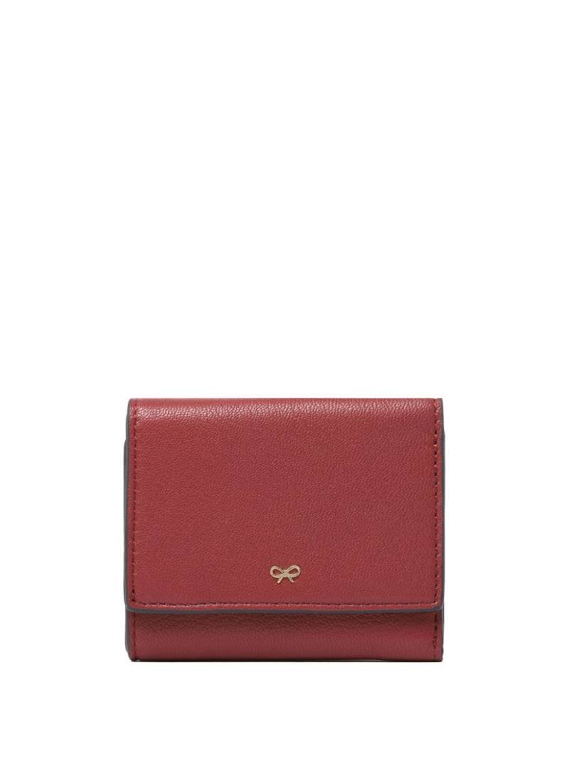 Anya Hindmarch mini Peeping Eyes wallet - Red von Anya Hindmarch