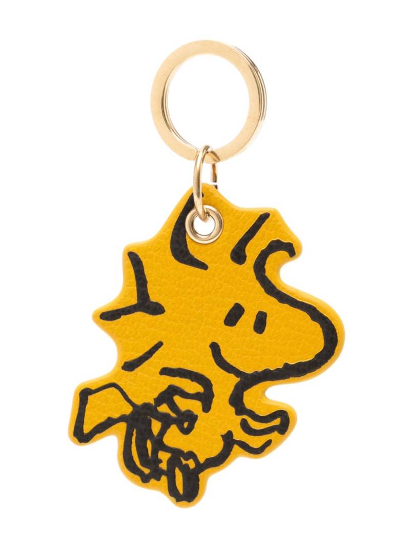 Anya Hindmarch peanuts woodstock key charm - Yellow von Anya Hindmarch