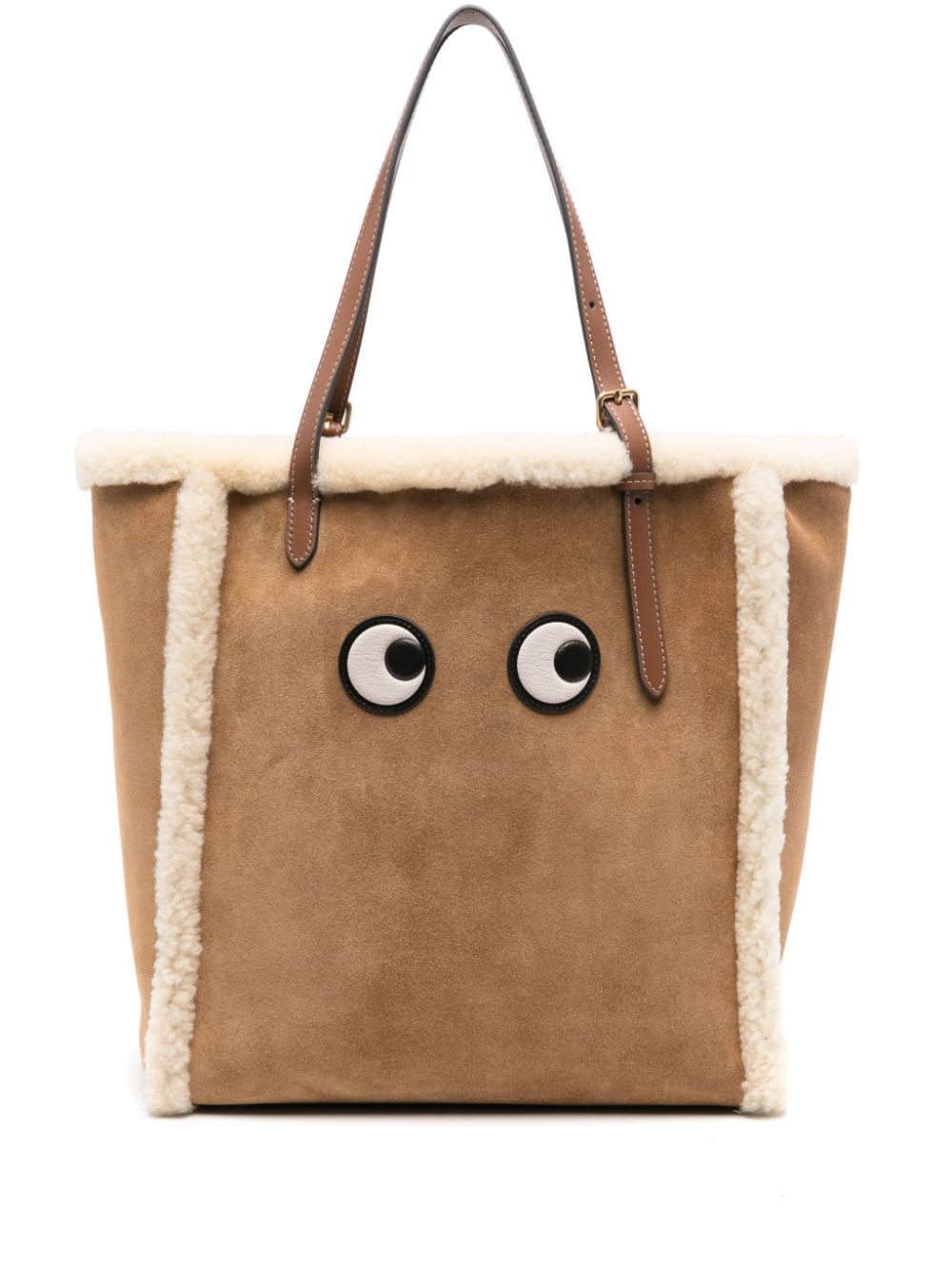 Anya Hindmarch small N/S tote bag - Neutrals von Anya Hindmarch