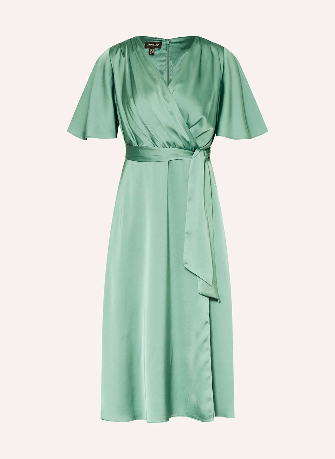 Apart Cocktailkleid Aus Satin gruen Apart Cocktailkleid Aus Satin gruen von Apart
