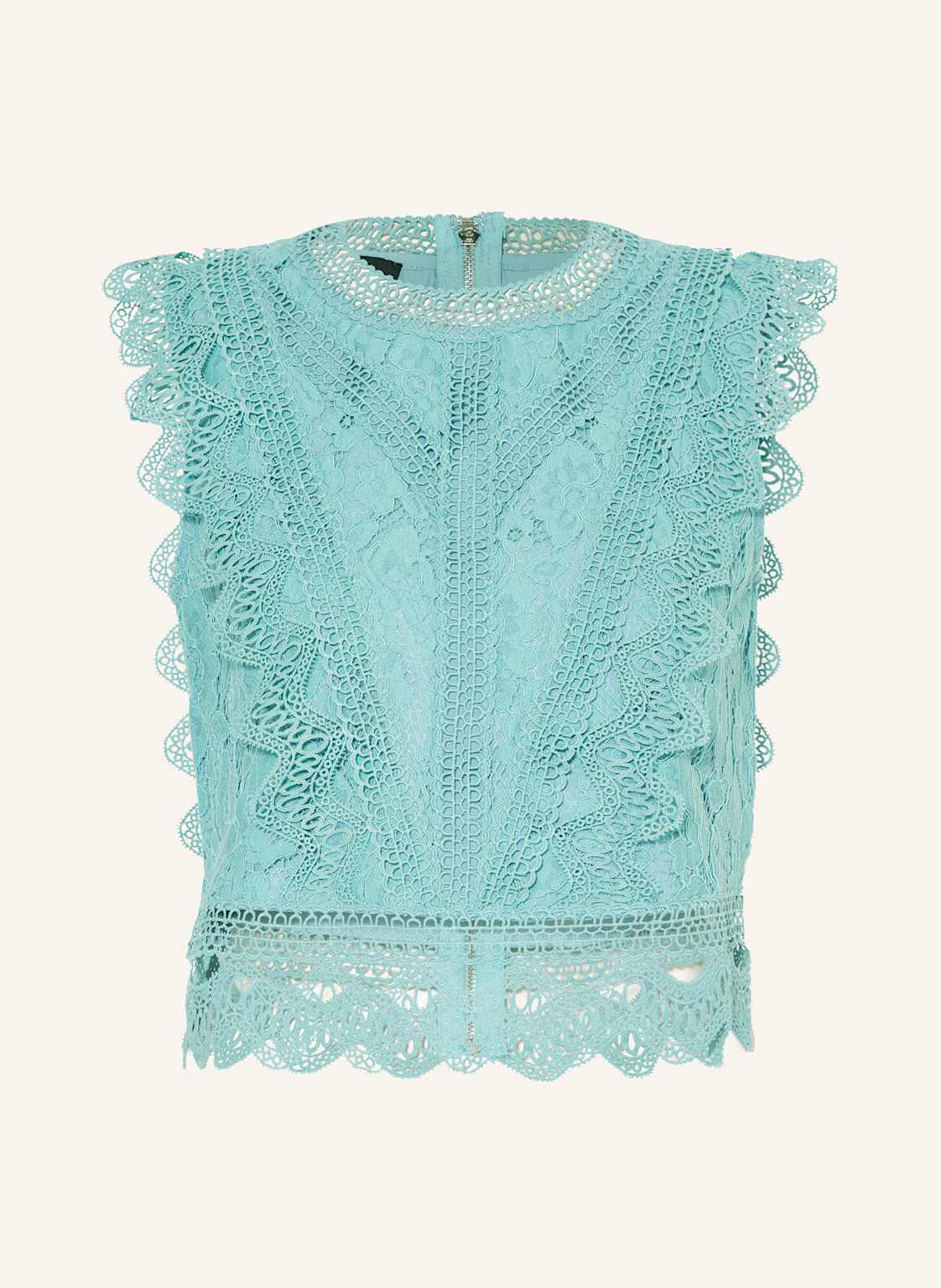 Apart Cropped-Top Aus Spitze gruen Apart Cropped-Top Aus Spitze gruen von Apart