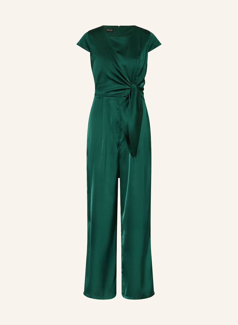 Apart Jumpsuit Aus Satin gruen von Apart