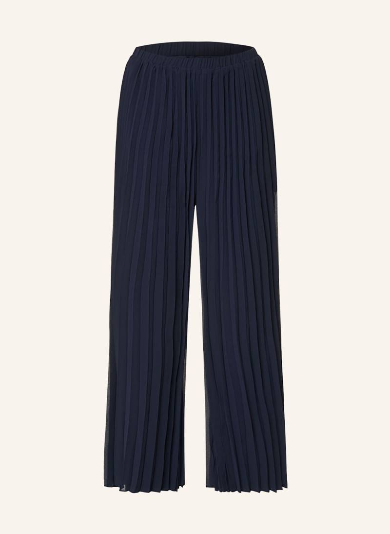 Apart Marlenehose Mit Plissees blau von Apart
