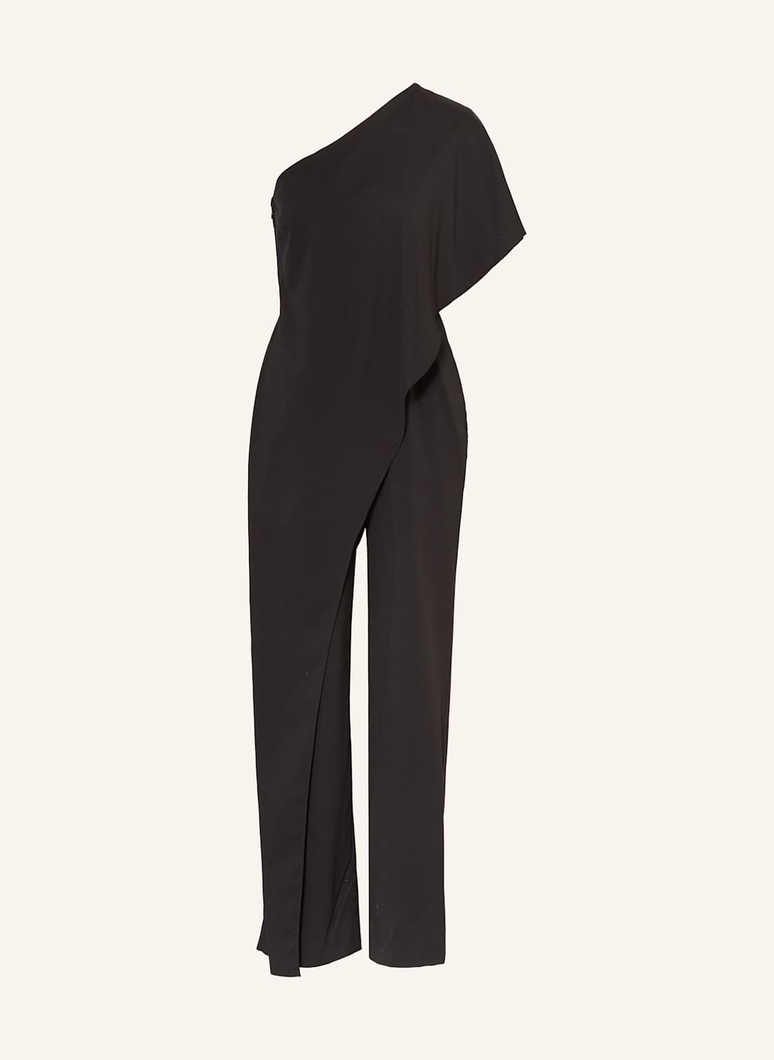 Apart One-Shoulder-Jumpsuit schwarz von Apart