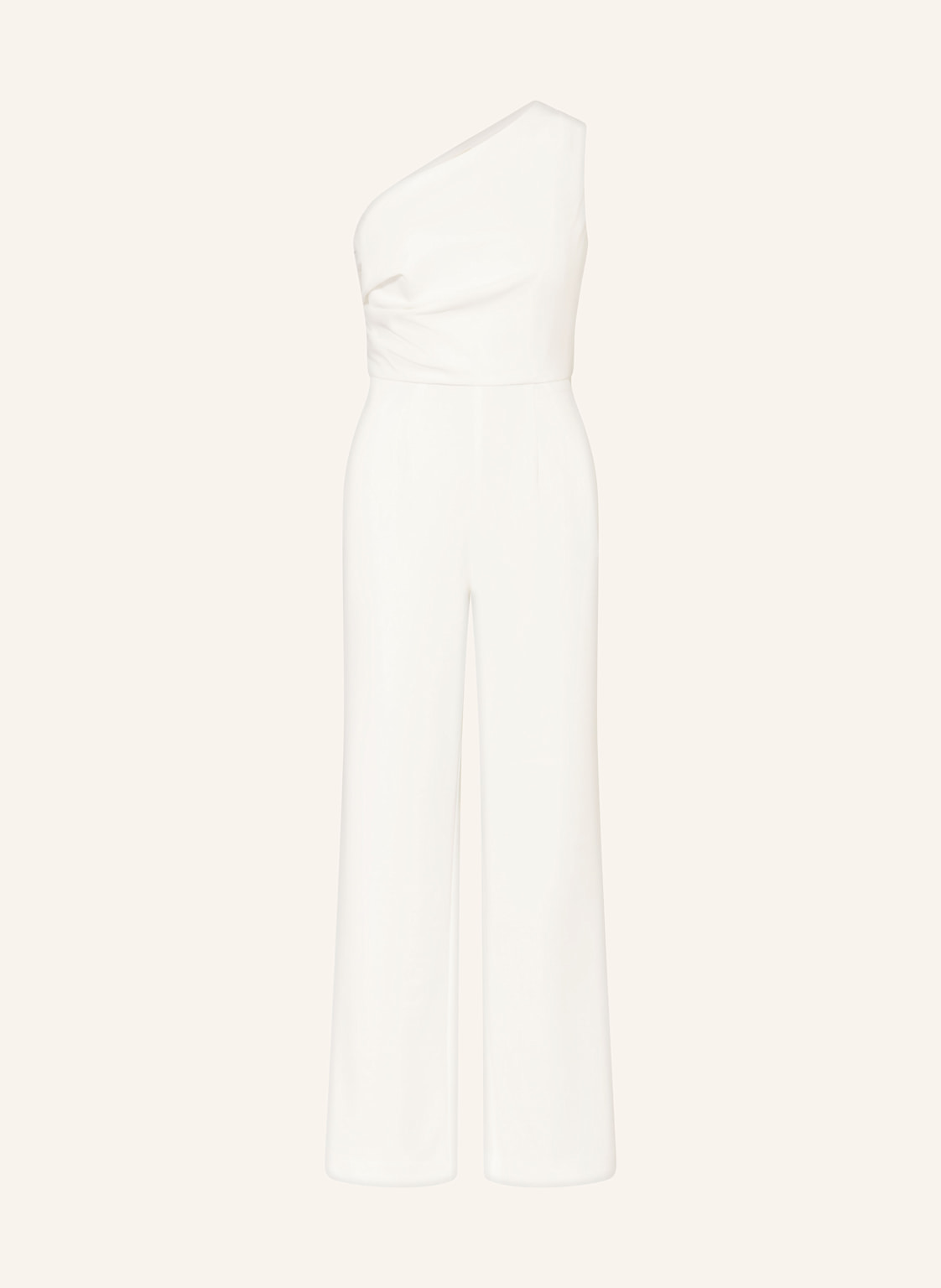 Apart One-Shoulder-Jumpsuit weiss von Apart