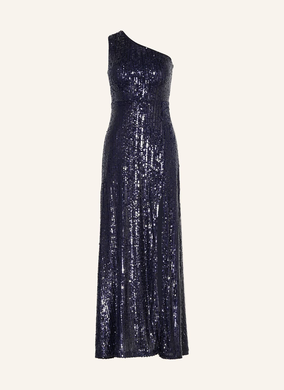 Apart One-Shoulder-Kleid Mit Pailletten blau Apart One-Shoulder-Kleid Mit Pailletten blau von Apart