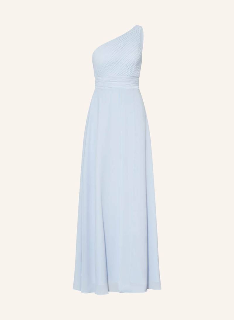 Apart One-Shoulder-Kleid Mit Plissees blau von Apart