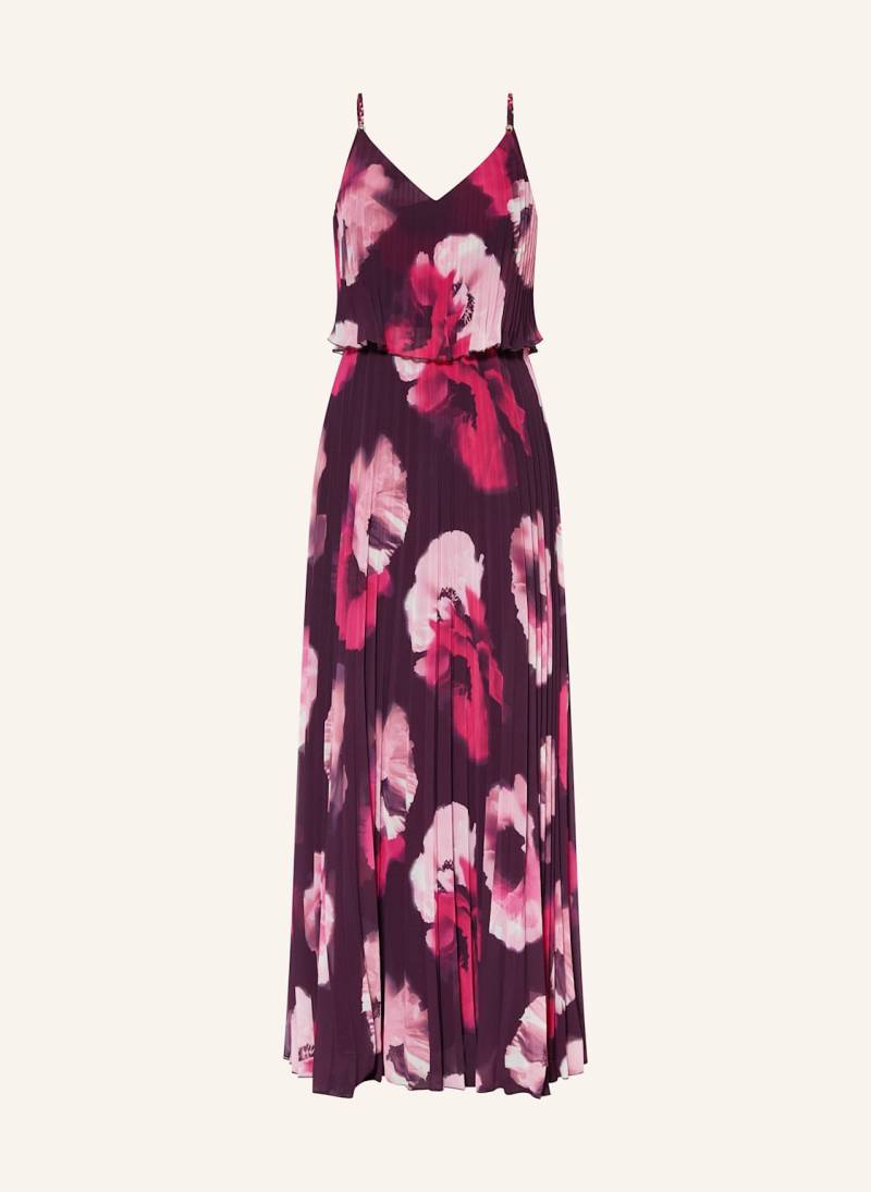 Apart Plisseekleid lila von Apart