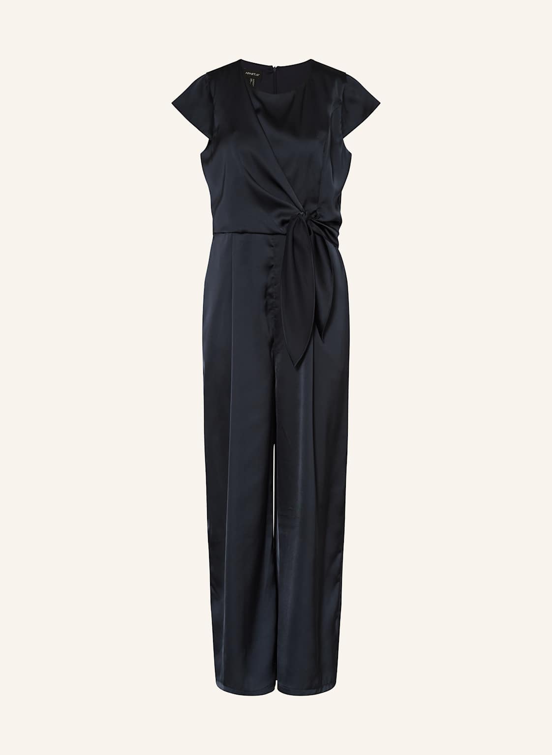 Apart Satin-Jumpsuit blau von Apart