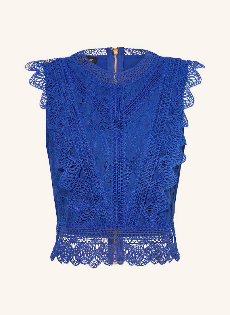 Apart Spitzentop blau von Apart