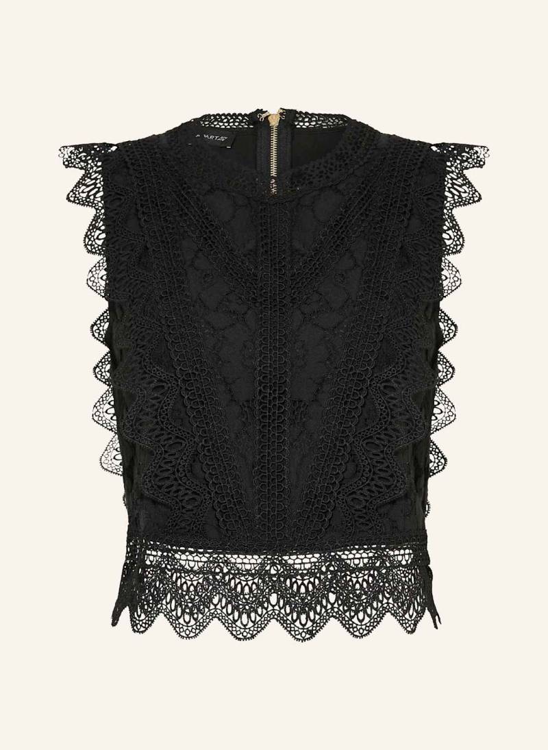 Apart Spitzentop schwarz von Apart