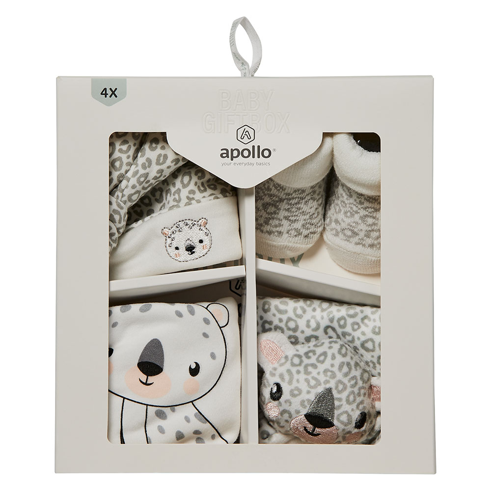 Apollo Neugeborenen-Geschenkset, mit Schlaufe an der Box Apollo Neugeborenen-Geschenkset, mit Schlaufe an der Box von Apollo
