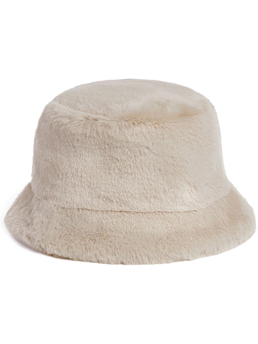 Apparis Amara faux-fur bucket hat - Neutrals von Apparis