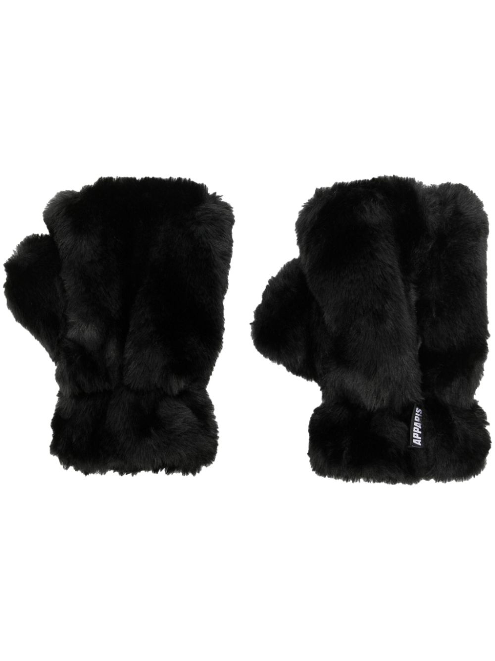 Apparis Ariel fingerless gloves - Black von Apparis