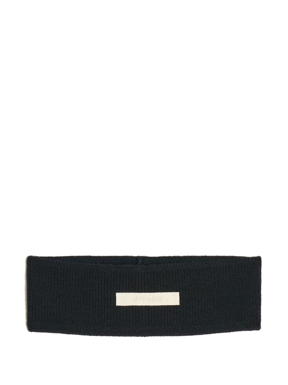 Apparis Asa ribbed-knit headband - Black von Apparis