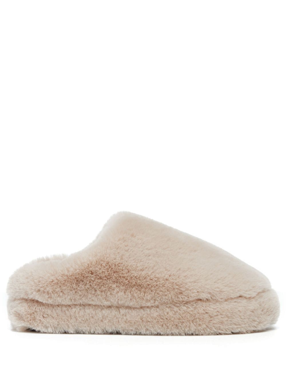 Apparis Astro faux-fur slippers - Neutrals von Apparis