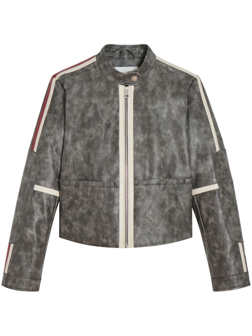 Apparis Casey faux-leather jacket - Grey von Apparis