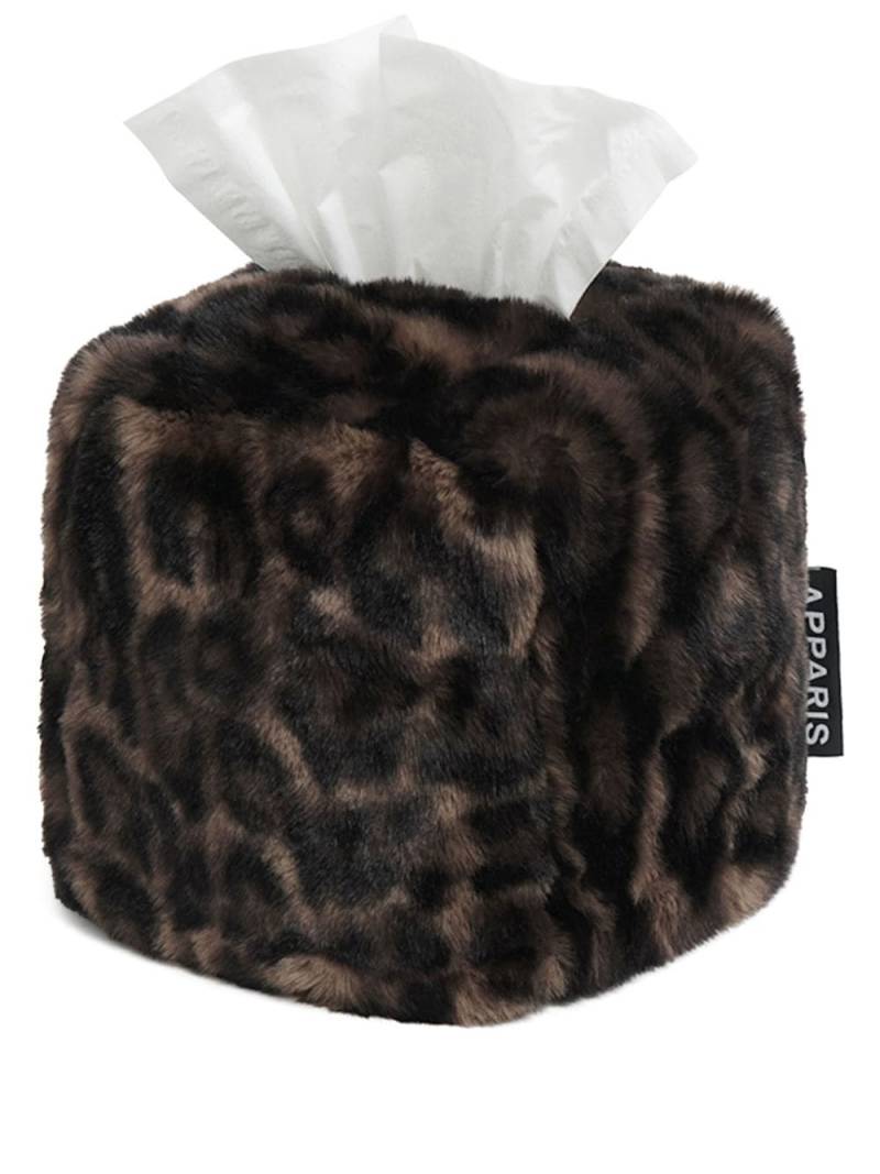 Apparis Davey tissue box - Brown von Apparis